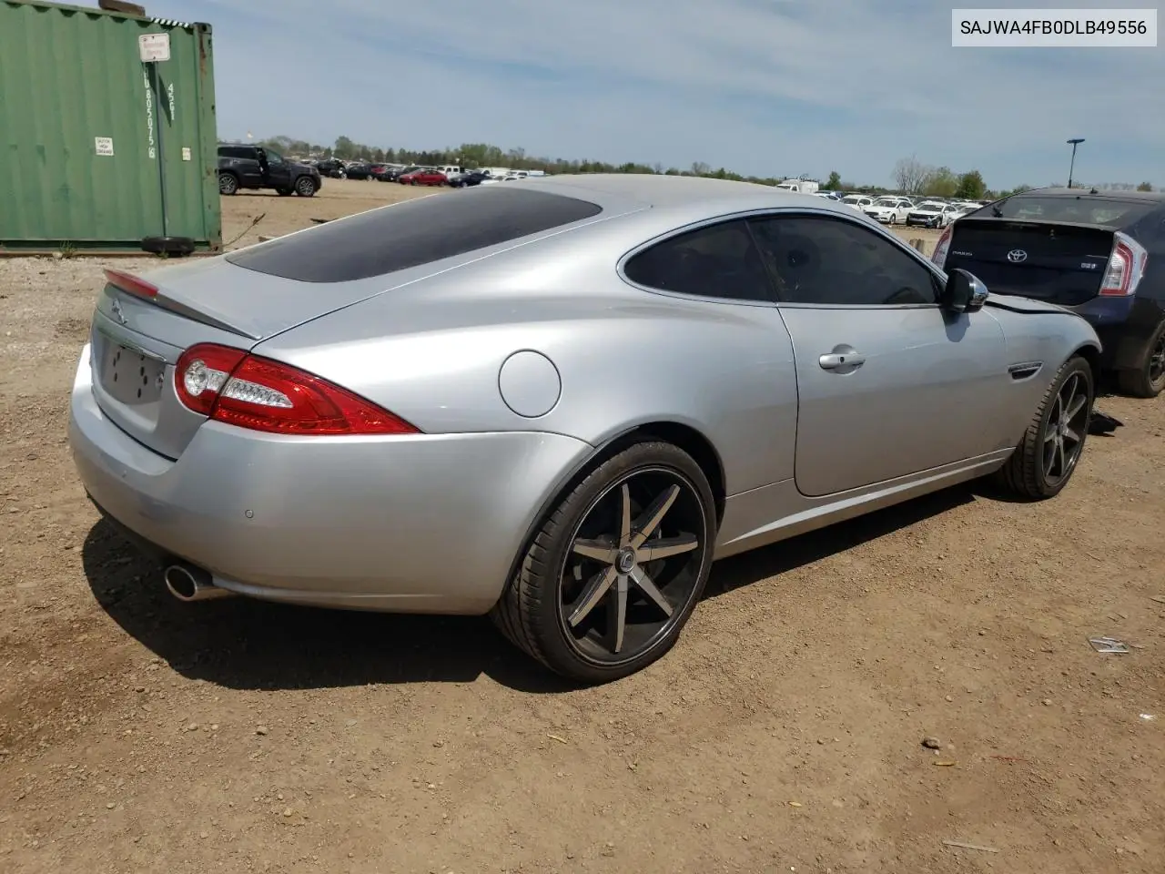 2013 Jaguar Xk VIN: SAJWA4FB0DLB49556 Lot: 55723725