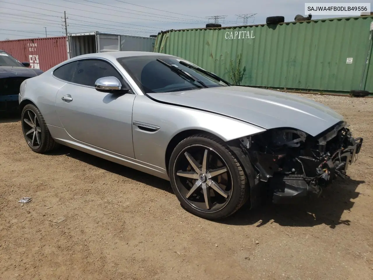 2013 Jaguar Xk VIN: SAJWA4FB0DLB49556 Lot: 55723725