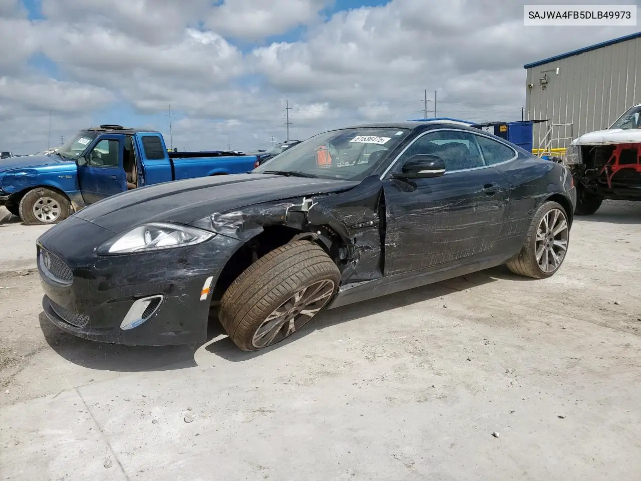 2013 Jaguar Xk VIN: SAJWA4FB5DLB49973 Lot: 61536475