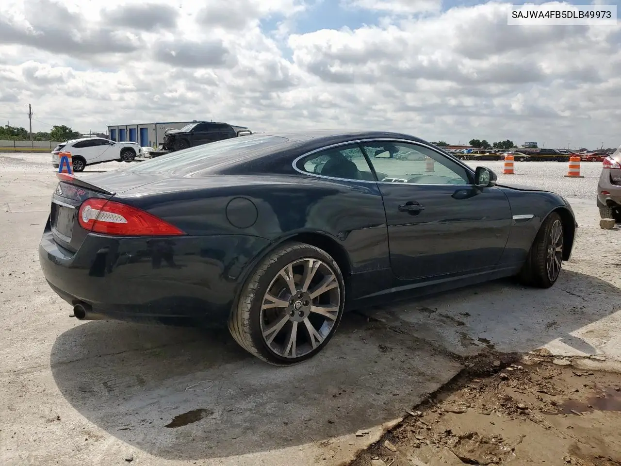 2013 Jaguar Xk VIN: SAJWA4FB5DLB49973 Lot: 61536475