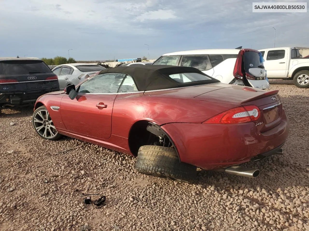 2013 Jaguar Xk VIN: SAJWA4GB0DLB50530 Lot: 82715724