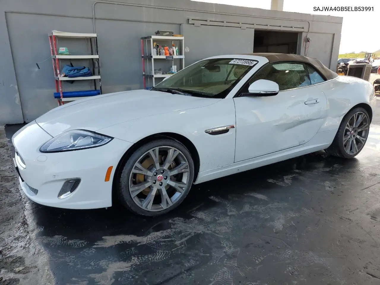2014 Jaguar Xk VIN: SAJWA4GB5ELB53991 Lot: 47273995