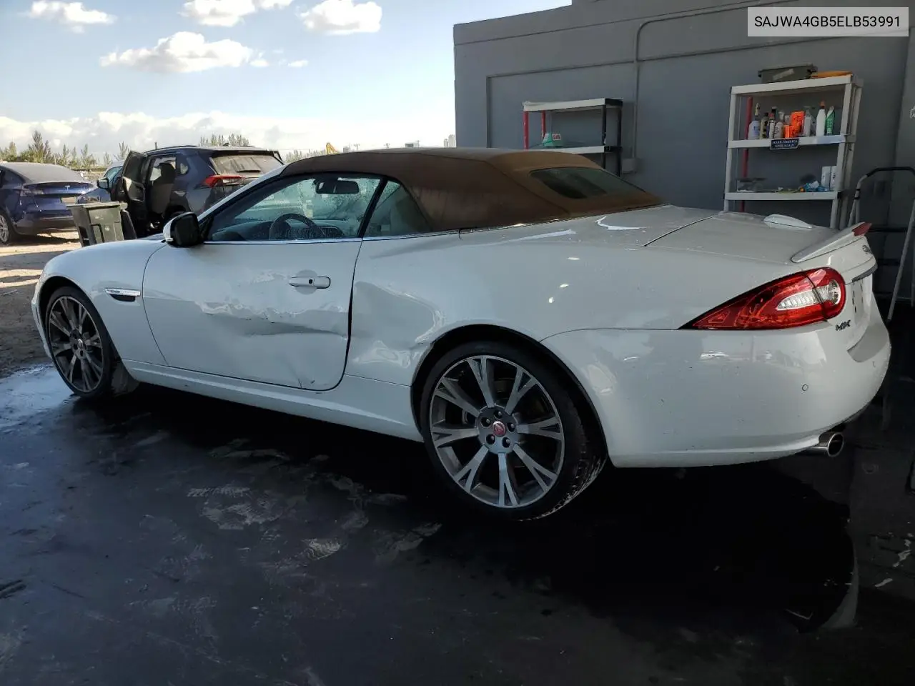 2014 Jaguar Xk VIN: SAJWA4GB5ELB53991 Lot: 47273995