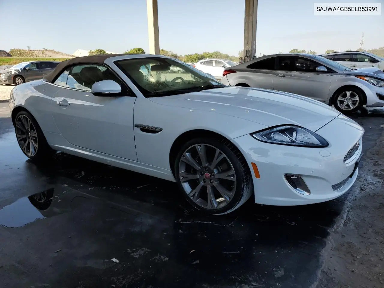 2014 Jaguar Xk VIN: SAJWA4GB5ELB53991 Lot: 47273995