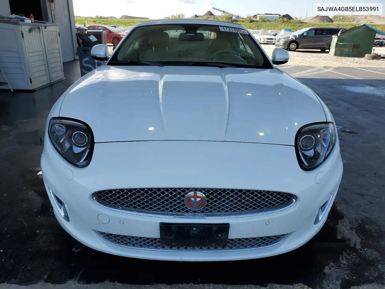 2014 Jaguar Xk VIN: SAJWA4GB5ELB53991 Lot: 47273995