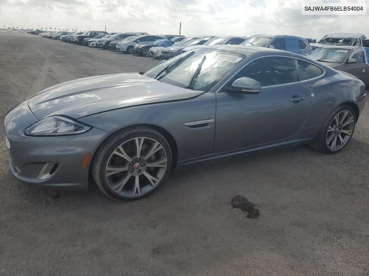 2014 Jaguar Xk VIN: SAJWA4FB6ELB54004 Lot: 51874435