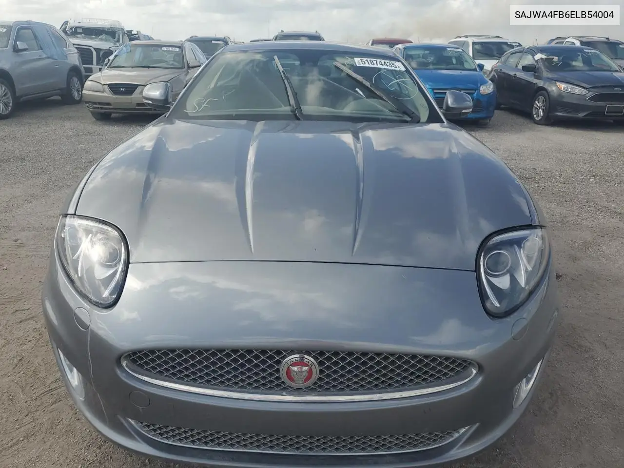 2014 Jaguar Xk VIN: SAJWA4FB6ELB54004 Lot: 51874435