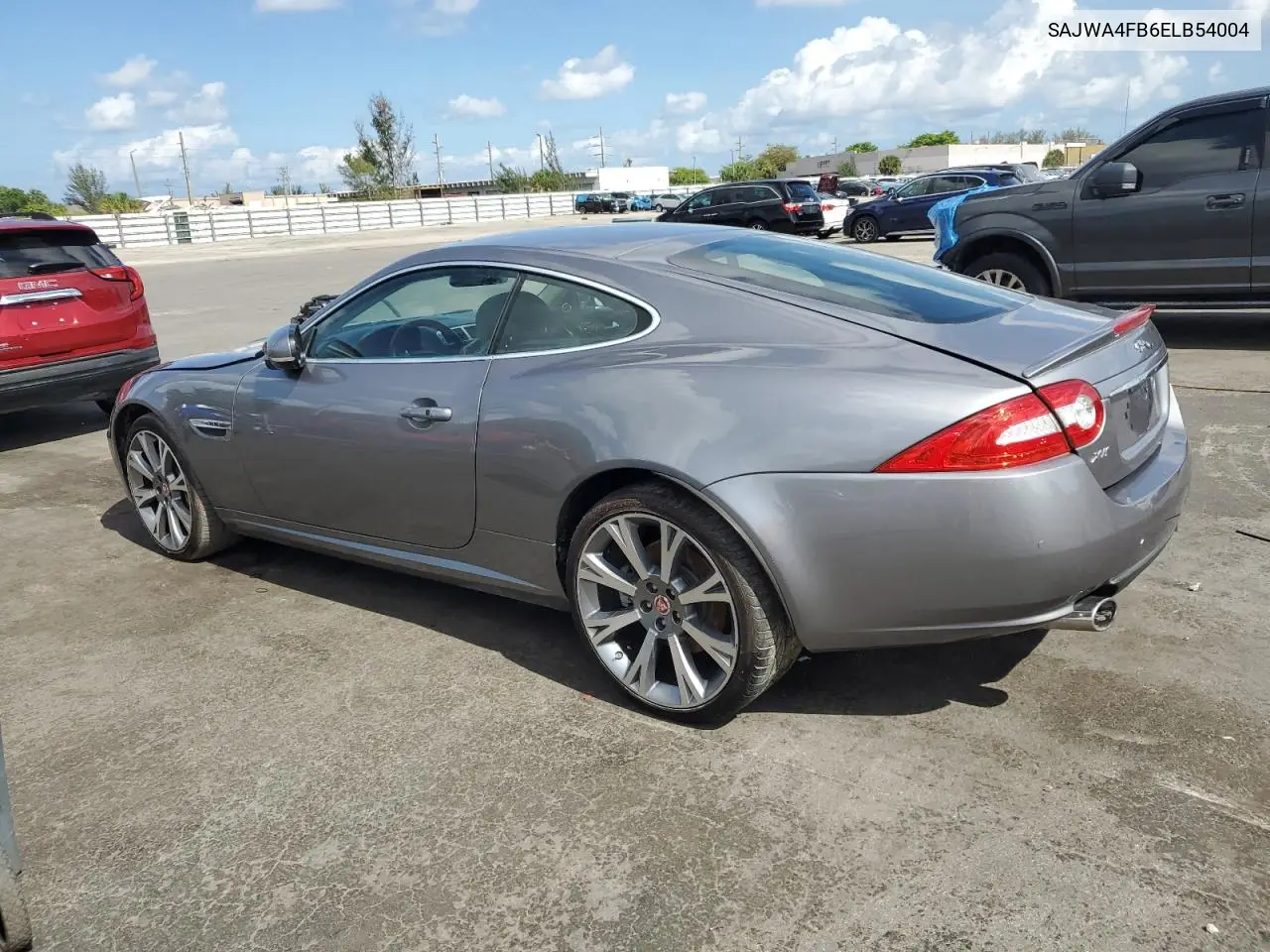 2014 Jaguar Xk VIN: SAJWA4FB6ELB54004 Lot: 61589295