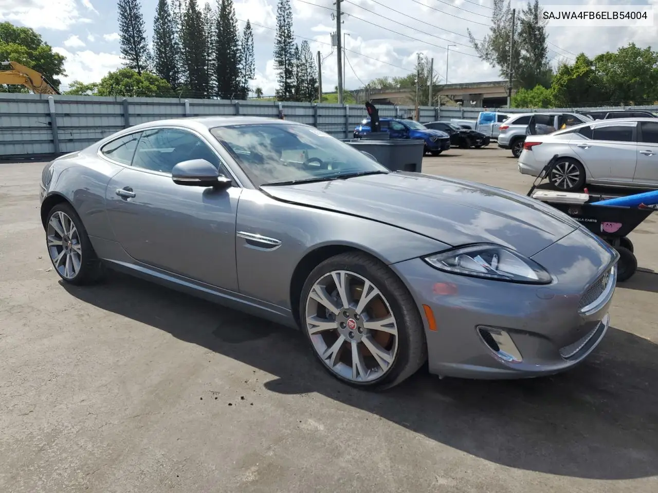 2014 Jaguar Xk VIN: SAJWA4FB6ELB54004 Lot: 61589295
