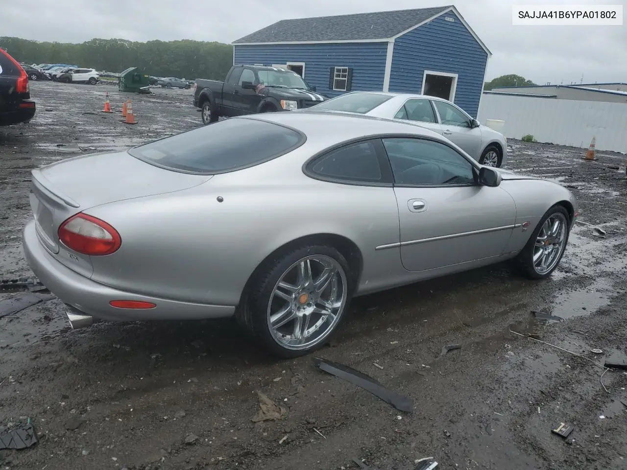2000 Jaguar Xkr VIN: SAJJA41B6YPA01802 Lot: 57146745