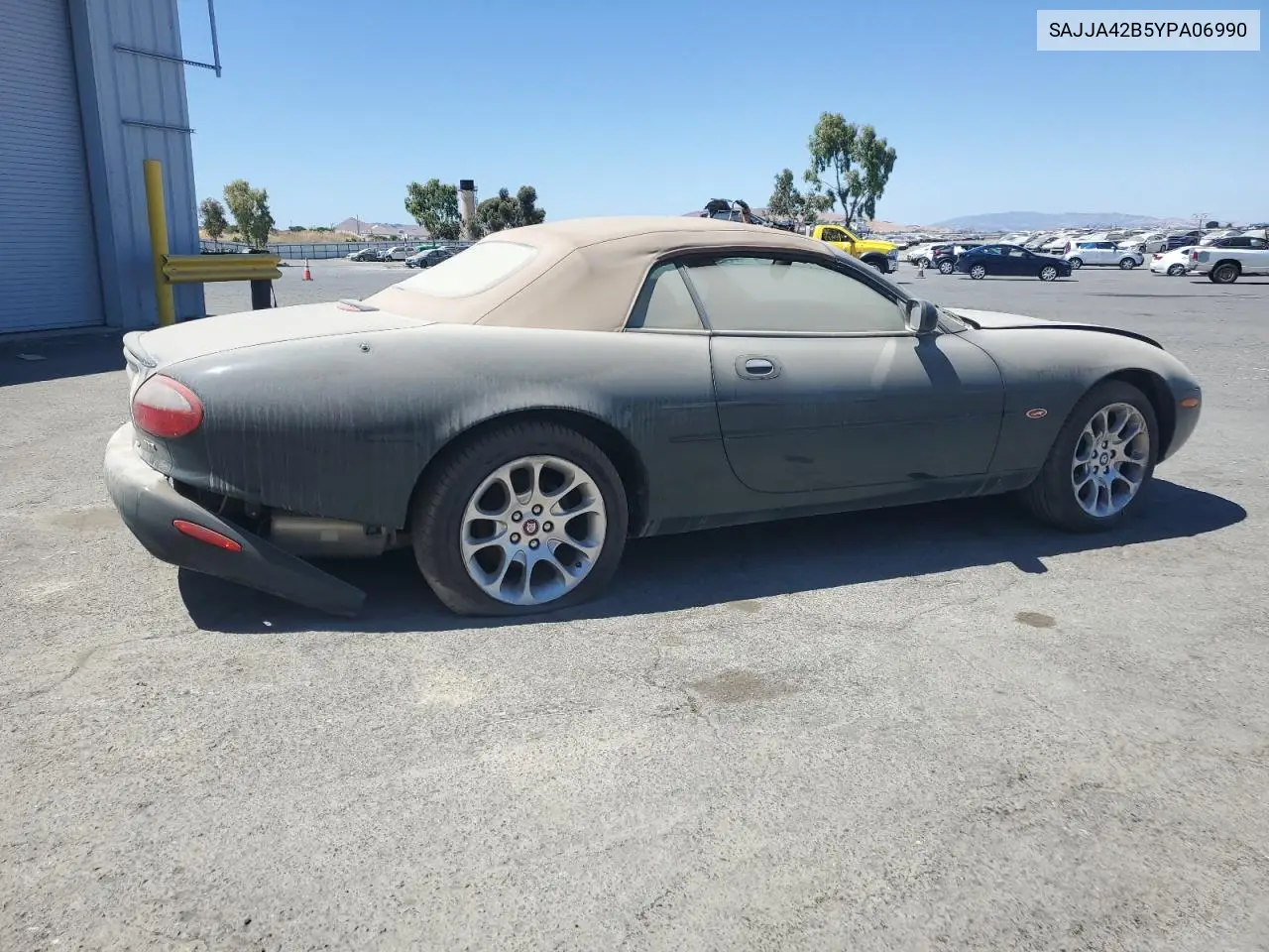 2000 Jaguar Xkr VIN: SAJJA42B5YPA06990 Lot: 64503875