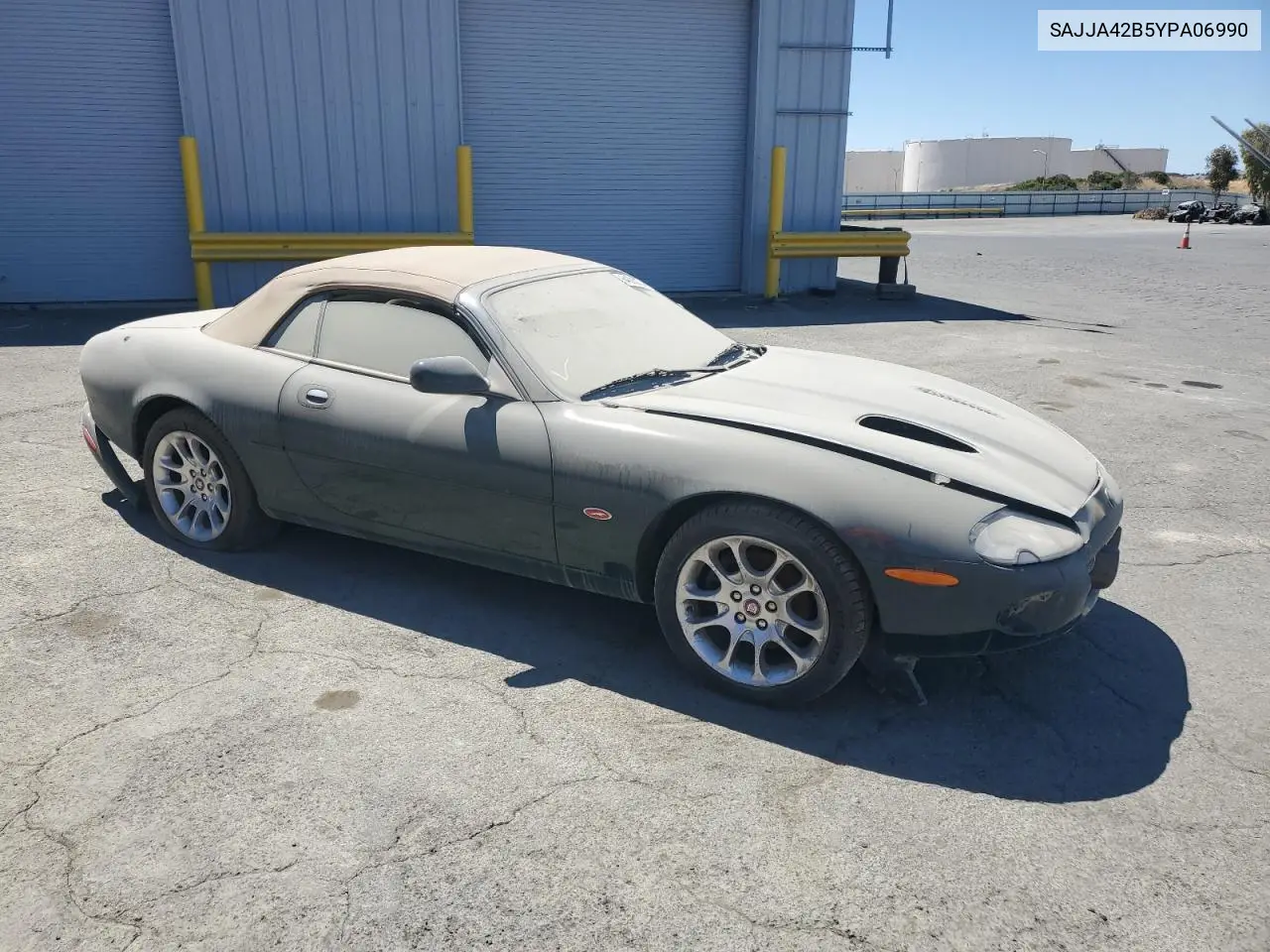 2000 Jaguar Xkr VIN: SAJJA42B5YPA06990 Lot: 64503875