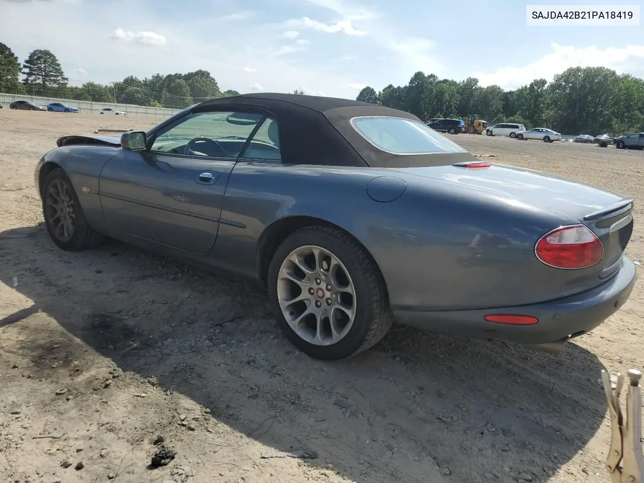 2001 Jaguar Xkr VIN: SAJDA42B21PA18419 Lot: 63505655