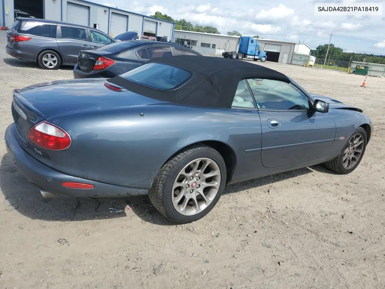 2001 Jaguar Xkr VIN: SAJDA42B21PA18419 Lot: 63505655