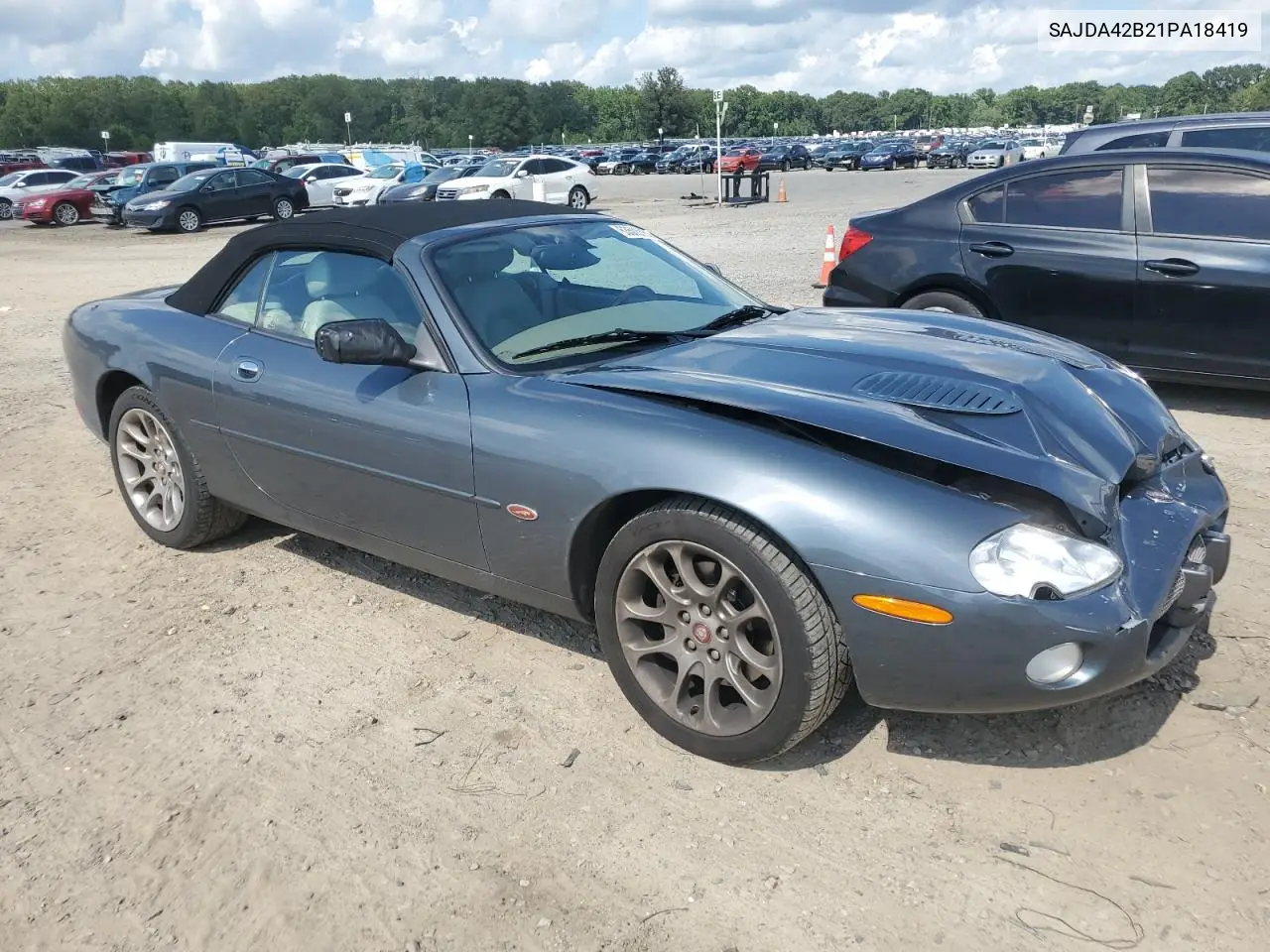 2001 Jaguar Xkr VIN: SAJDA42B21PA18419 Lot: 63505655