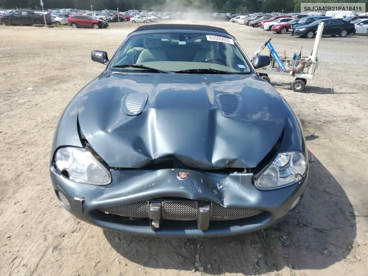 2001 Jaguar Xkr VIN: SAJDA42B21PA18419 Lot: 63505655