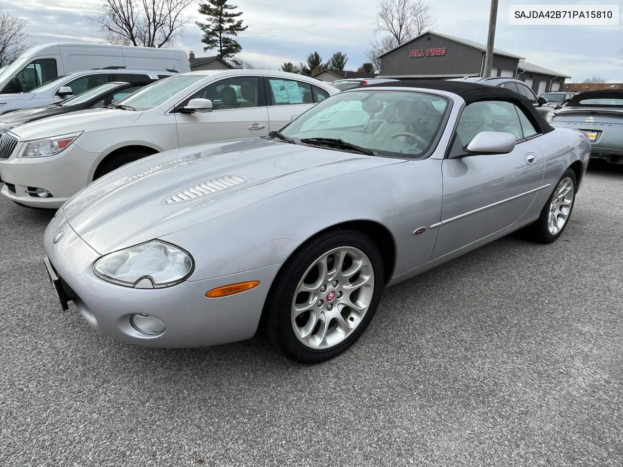 2001 Jaguar Xkr VIN: SAJDA42B71PA15810 Lot: 83520864