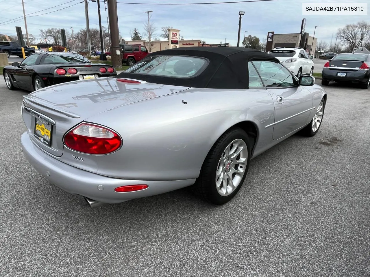 2001 Jaguar Xkr VIN: SAJDA42B71PA15810 Lot: 83520864