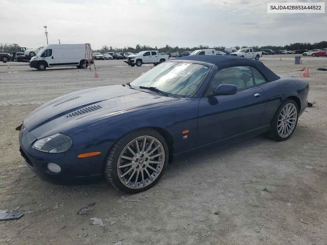 2005 Jaguar Xkr VIN: SAJDA42B853A44522 Lot: 89280425