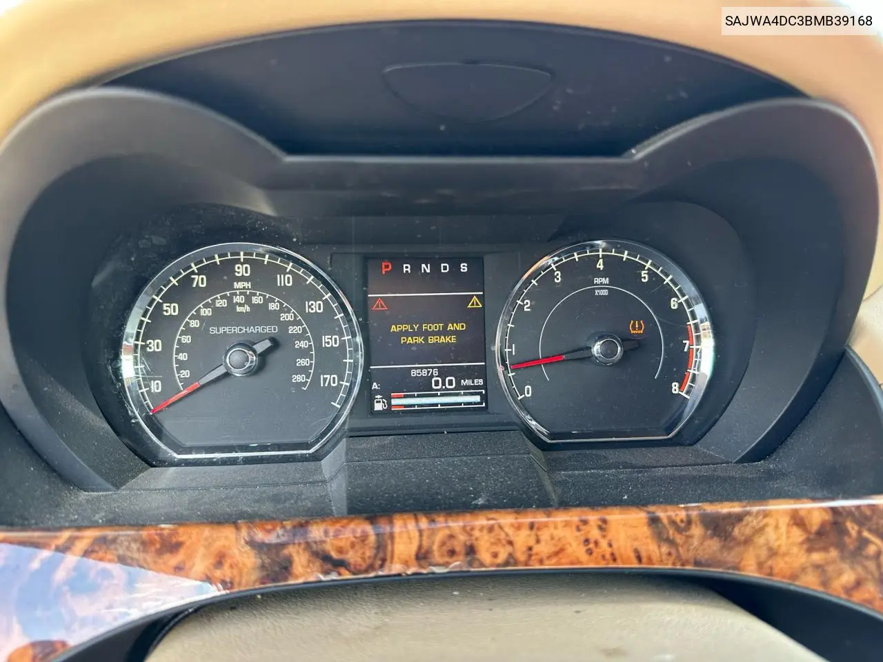 2011 Jaguar Xkr VIN: SAJWA4DC3BMB39168 Lot: 53472345