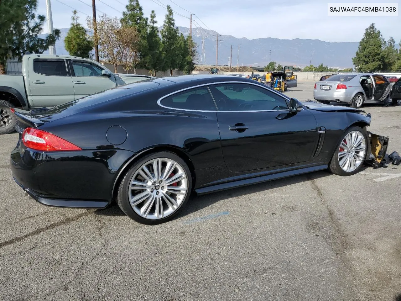 2011 Jaguar Xkr VIN: SAJWA4FC4BMB41038 Lot: 86594984