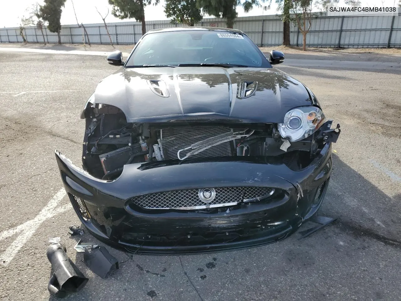 2011 Jaguar Xkr VIN: SAJWA4FC4BMB41038 Lot: 86594984