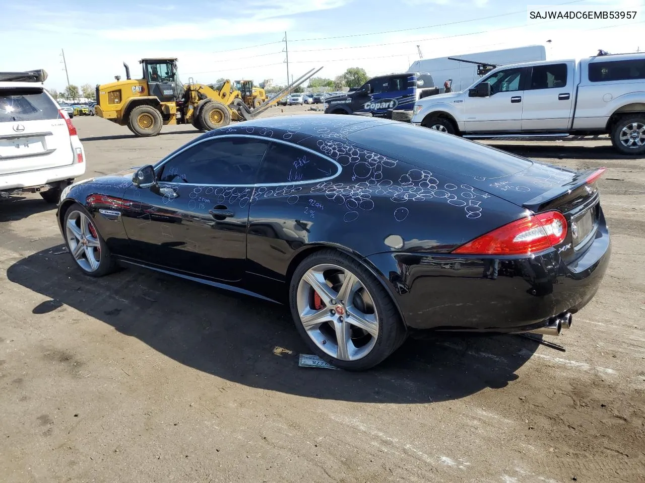 2014 Jaguar Xkr VIN: SAJWA4DC6EMB53957 Lot: 71195744