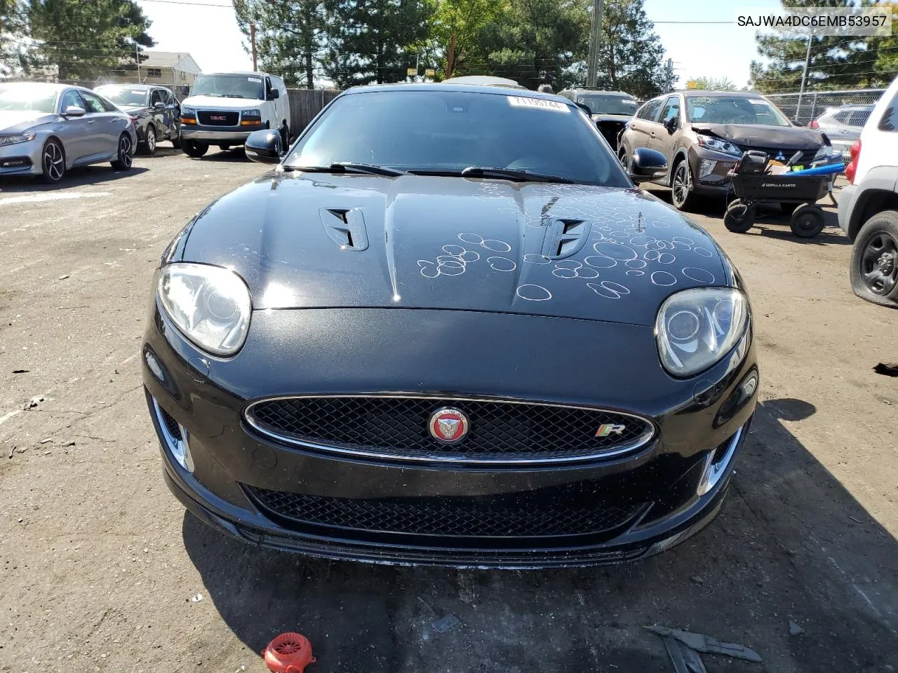 2014 Jaguar Xkr VIN: SAJWA4DC6EMB53957 Lot: 71195744