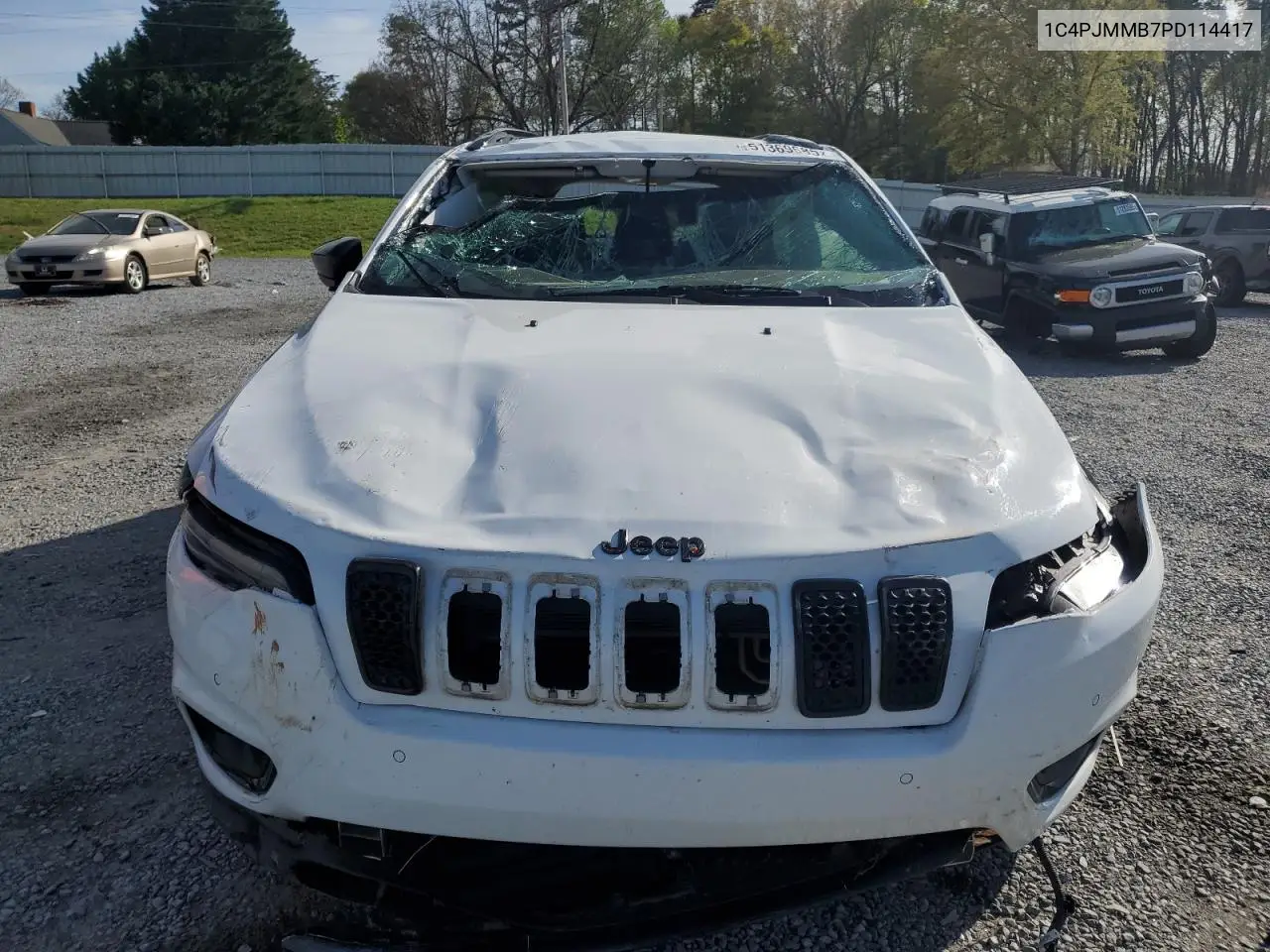 2023 Jeep Cherokee Altitude Lux VIN: 1C4PJMMB7PD114417 Lot: 51369685