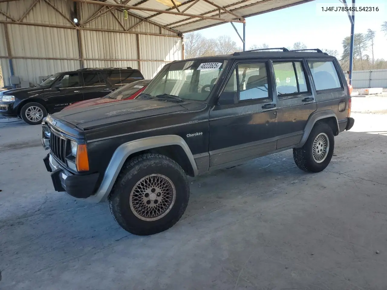 1995 Jeep Cherokee Country VIN: 1J4FJ78S4SL542316 Lot: 48223525