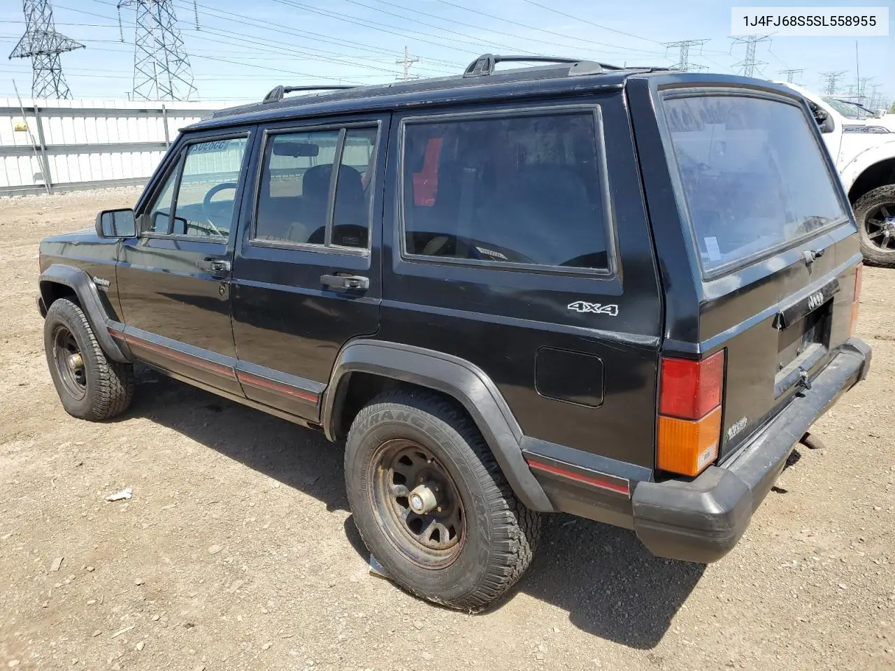 1995 Jeep Cherokee Sport VIN: 1J4FJ68S5SL558955 Lot: 55890235