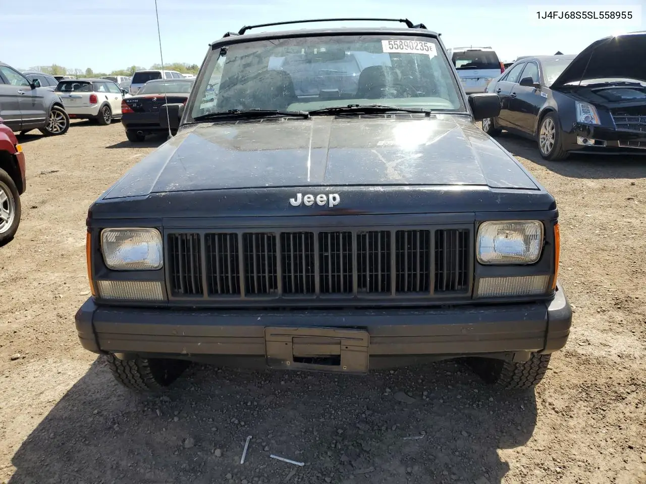 1995 Jeep Cherokee Sport VIN: 1J4FJ68S5SL558955 Lot: 55890235