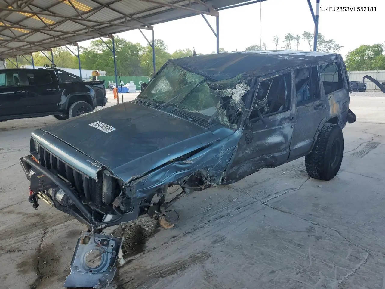 1997 Jeep Cherokee Se VIN: 1J4FJ28S3VL552181 Lot: 53234135