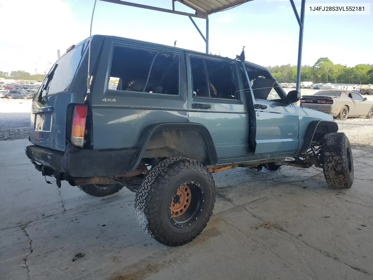 1997 Jeep Cherokee Se VIN: 1J4FJ28S3VL552181 Lot: 53234135
