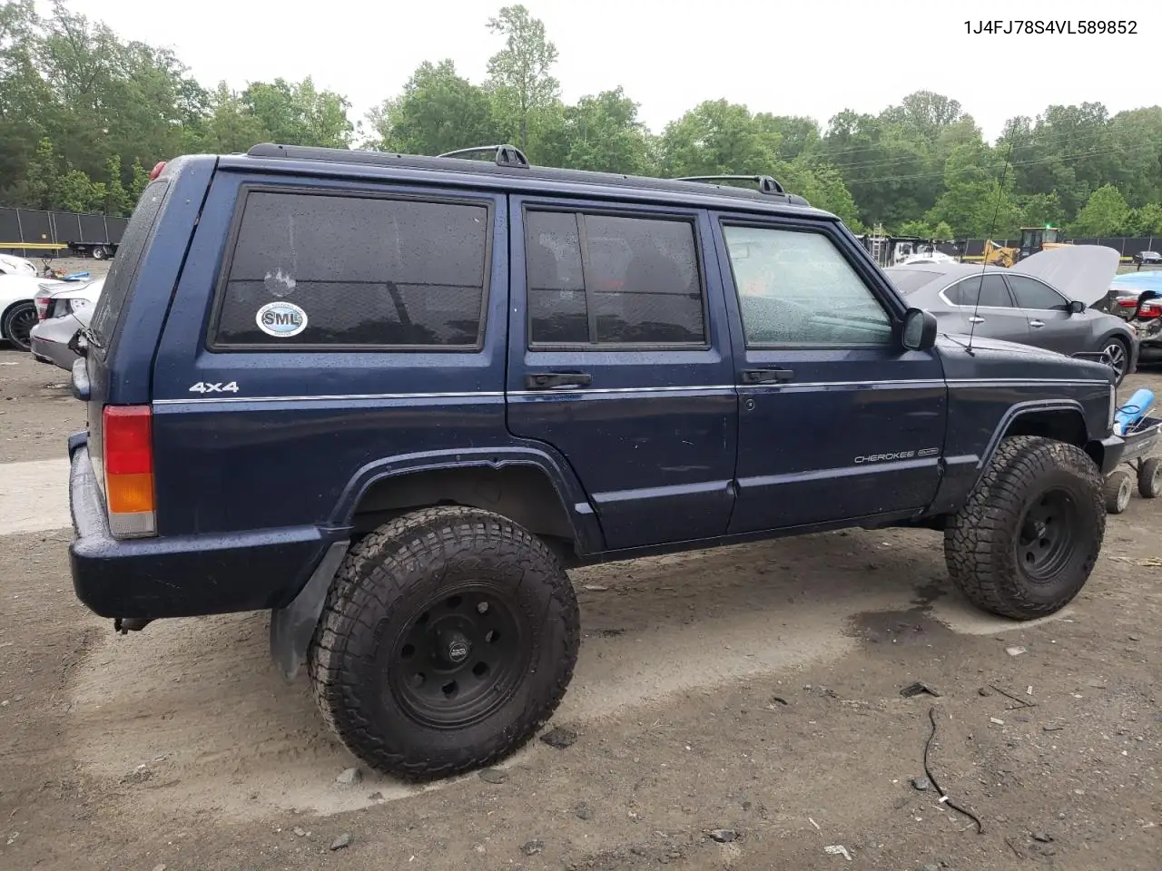 1997 Jeep Cherokee Country VIN: 1J4FJ78S4VL589852 Lot: 56294015