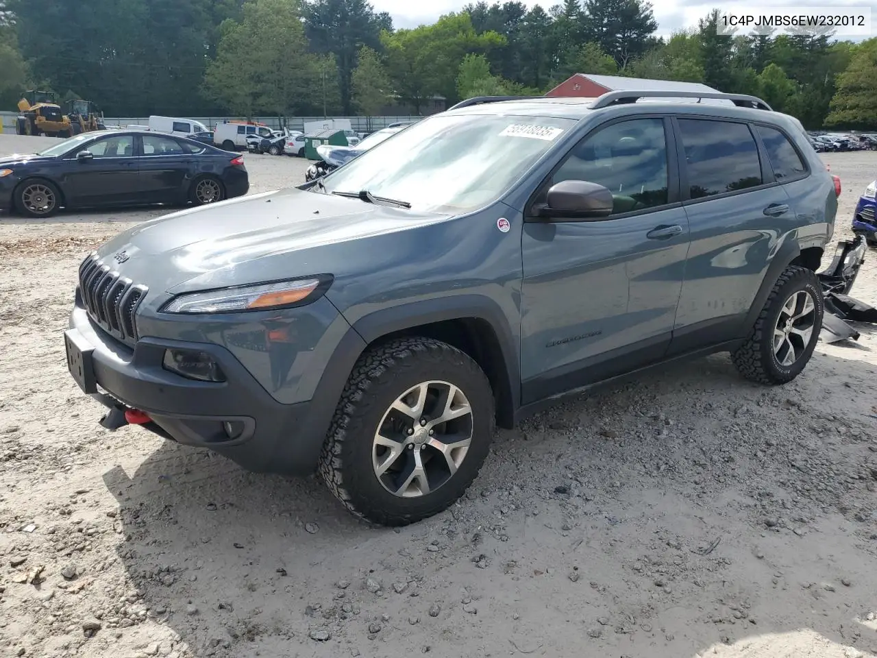 2014 Jeep Cherokee Trailhawk VIN: 1C4PJMBS6EW232012 Lot: 56918035