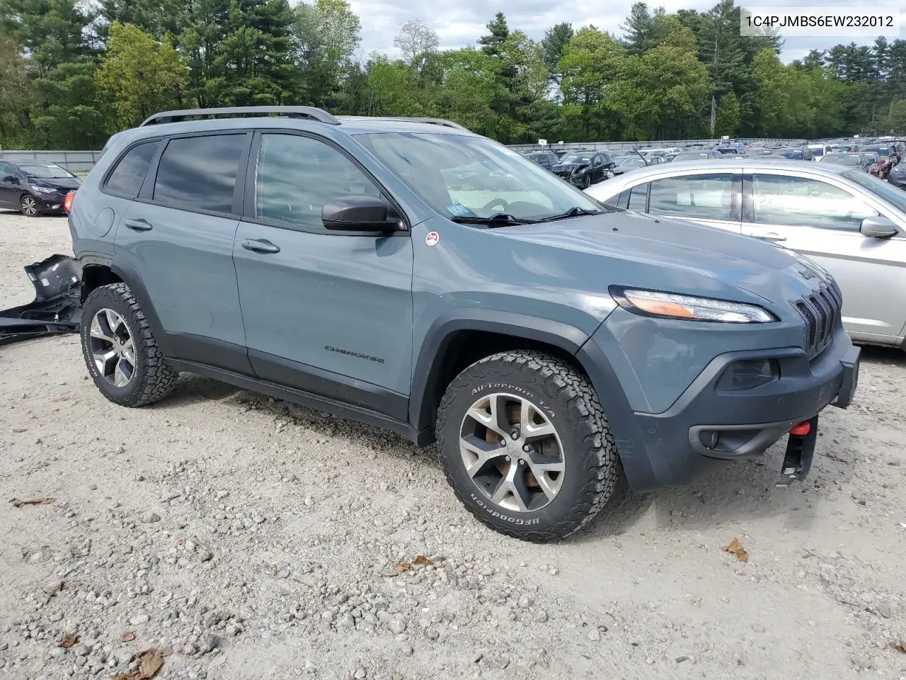 2014 Jeep Cherokee Trailhawk VIN: 1C4PJMBS6EW232012 Lot: 56918035