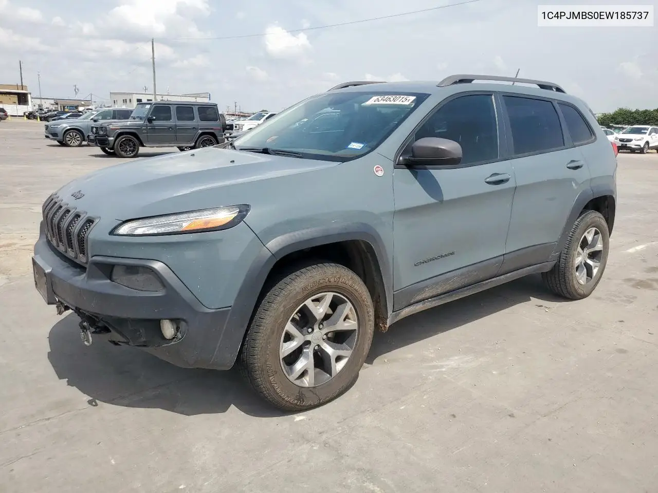 2014 Jeep Cherokee Trailhawk VIN: 1C4PJMBS0EW185737 Lot: 63463015