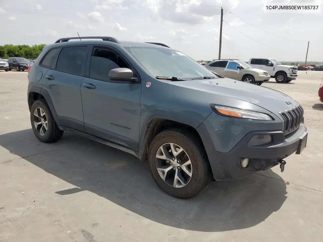 2014 Jeep Cherokee Trailhawk VIN: 1C4PJMBS0EW185737 Lot: 63463015