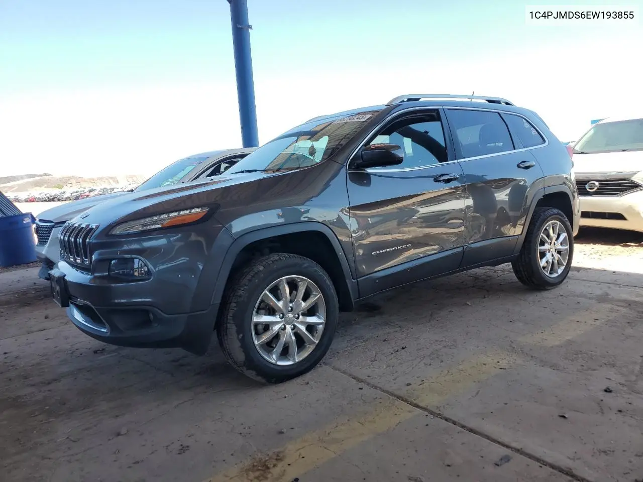 2014 Jeep Cherokee Limited VIN: 1C4PJMDS6EW193855 Lot: 66230245