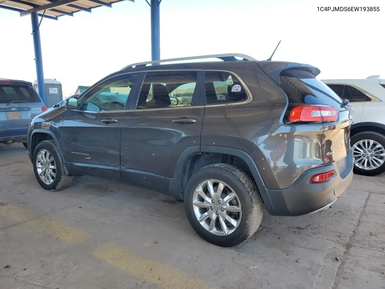 2014 Jeep Cherokee Limited VIN: 1C4PJMDS6EW193855 Lot: 66230245