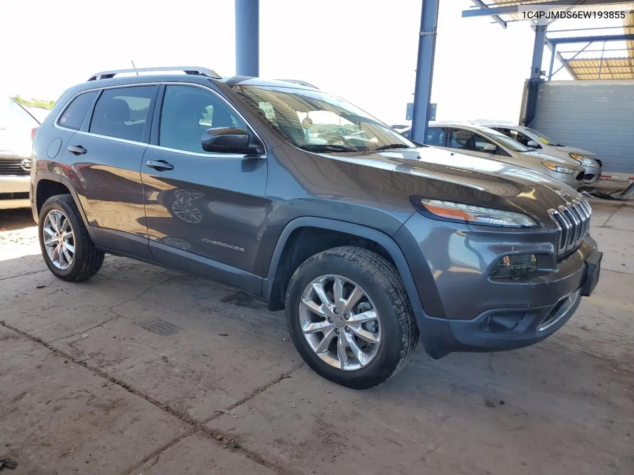 2014 Jeep Cherokee Limited VIN: 1C4PJMDS6EW193855 Lot: 66230245