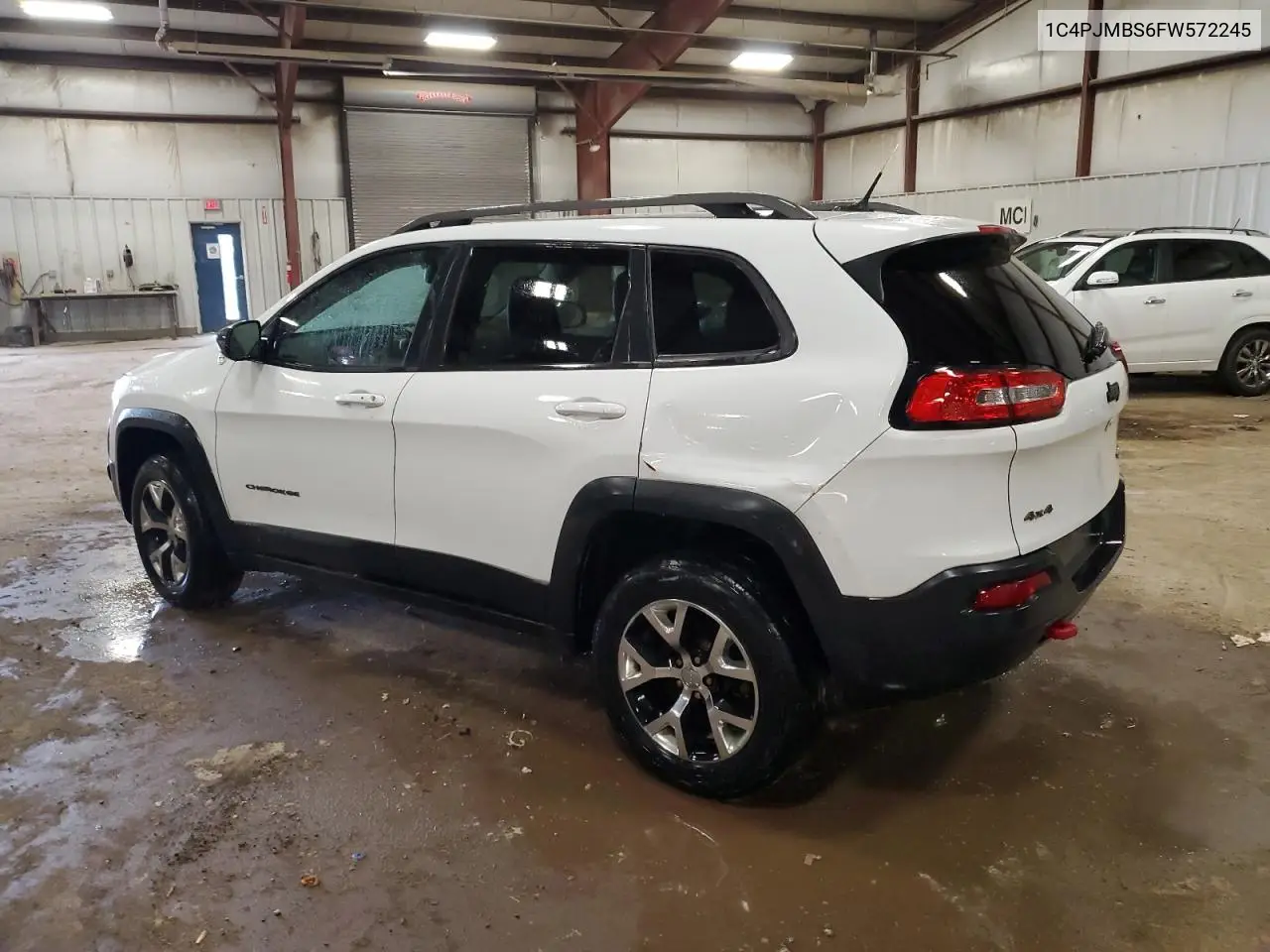 2015 Jeep Cherokee Trailhawk VIN: 1C4PJMBS6FW572245 Lot: 51992855