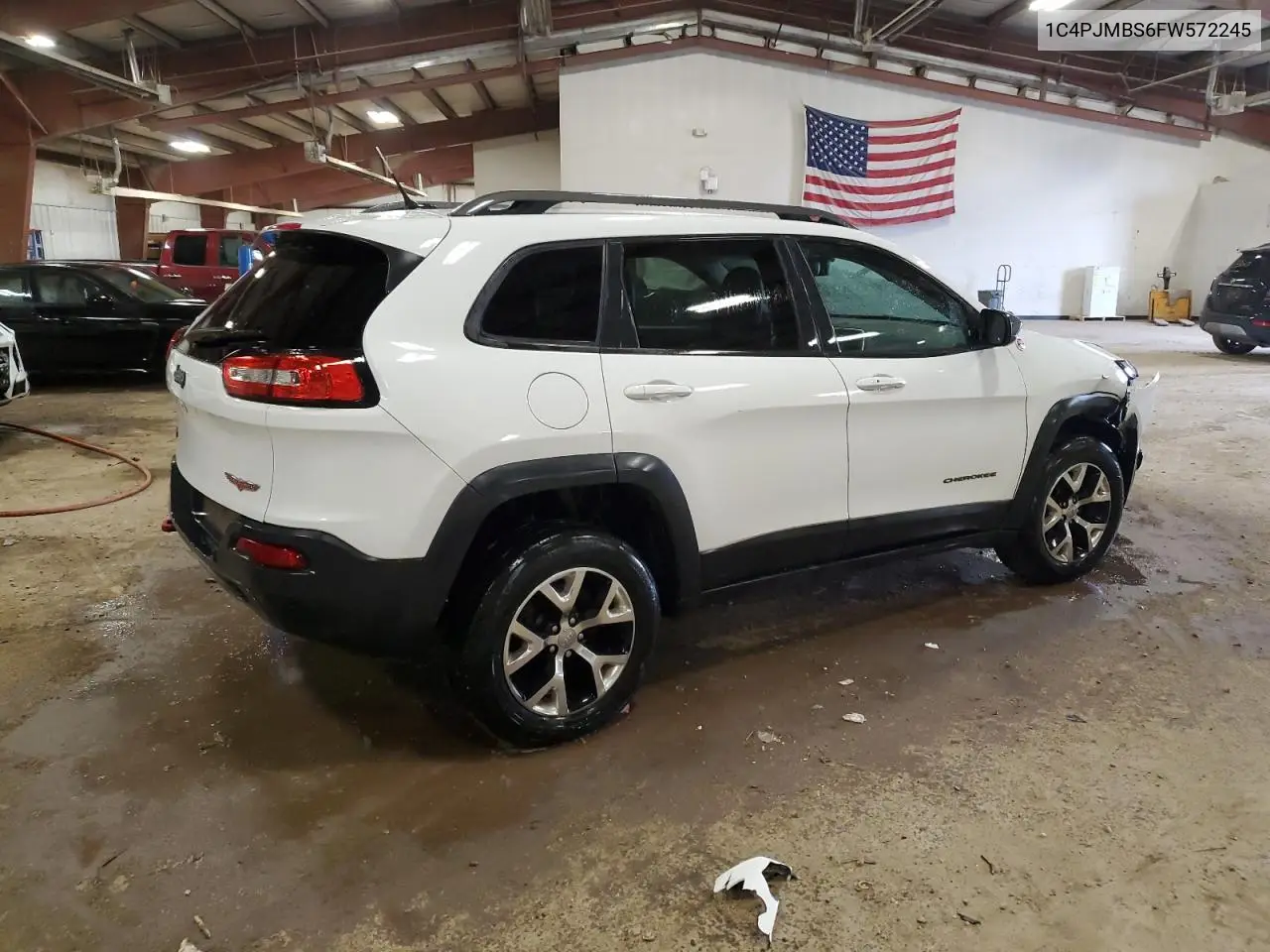 2015 Jeep Cherokee Trailhawk VIN: 1C4PJMBS6FW572245 Lot: 51992855