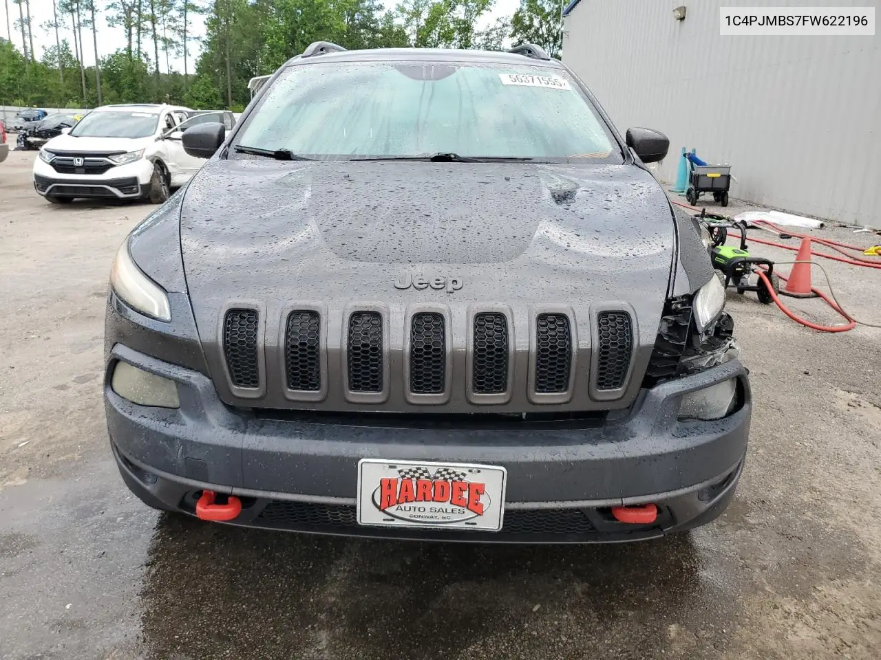 2015 Jeep Cherokee Trailhawk VIN: 1C4PJMBS7FW622196 Lot: 56371555