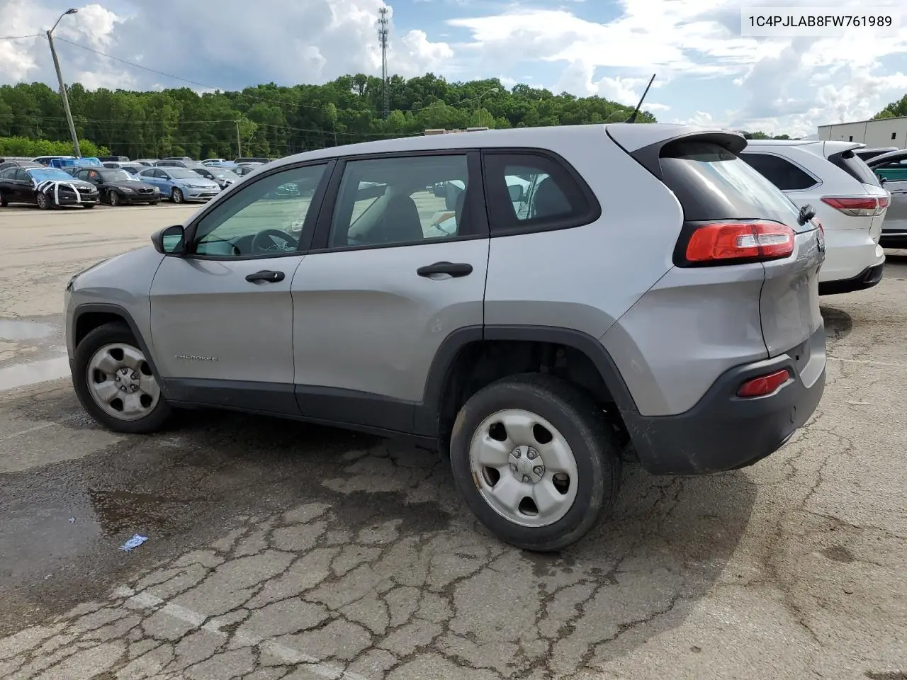 2015 Jeep Cherokee Sport VIN: 1C4PJLAB8FW761989 Lot: 56869675