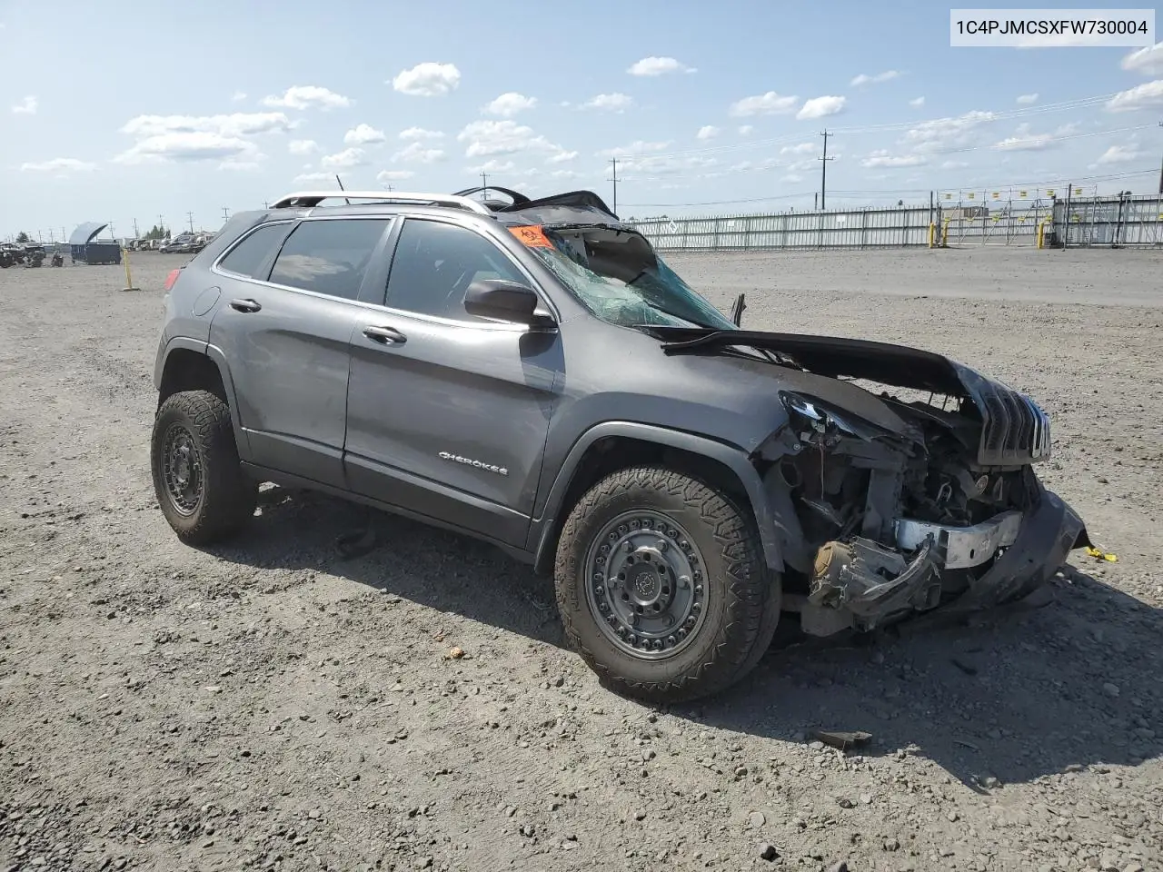 2015 Jeep Cherokee Latitude VIN: 1C4PJMCSXFW730004 Lot: 60920465