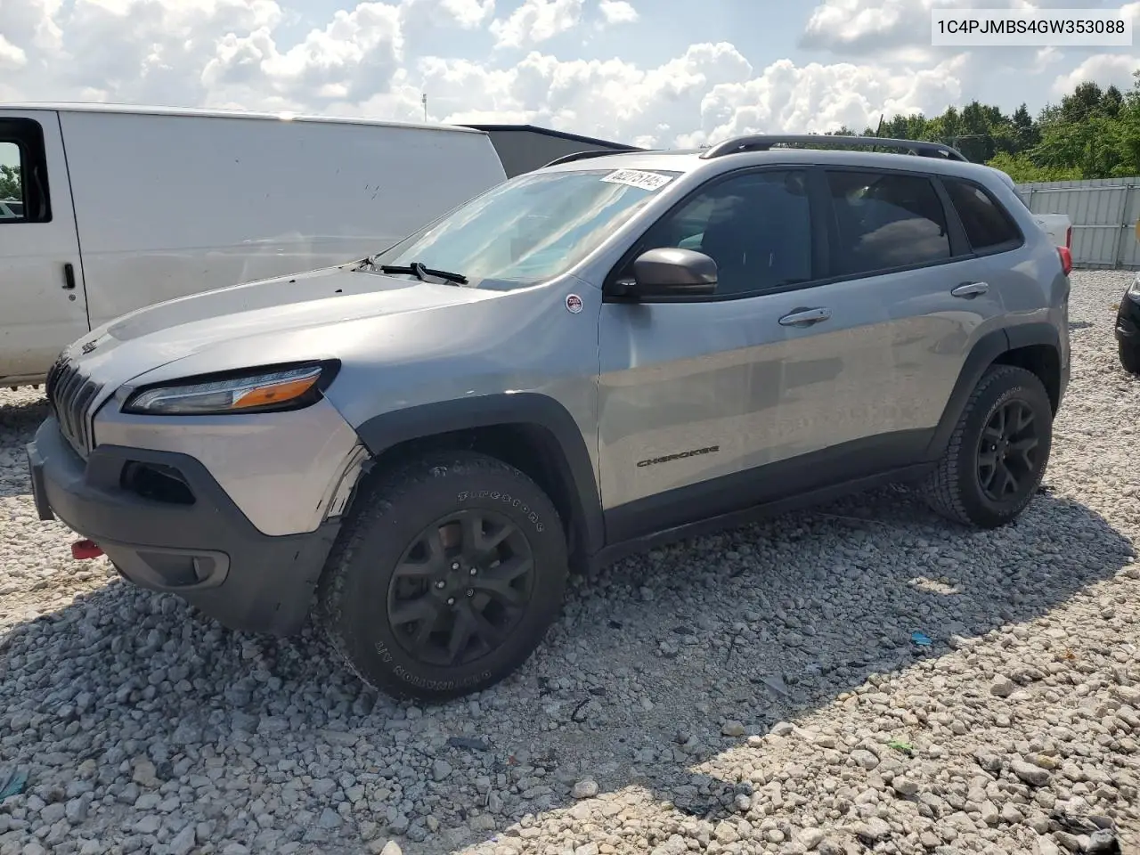 2016 Jeep Cherokee Trailhawk VIN: 1C4PJMBS4GW353088 Lot: 62275145