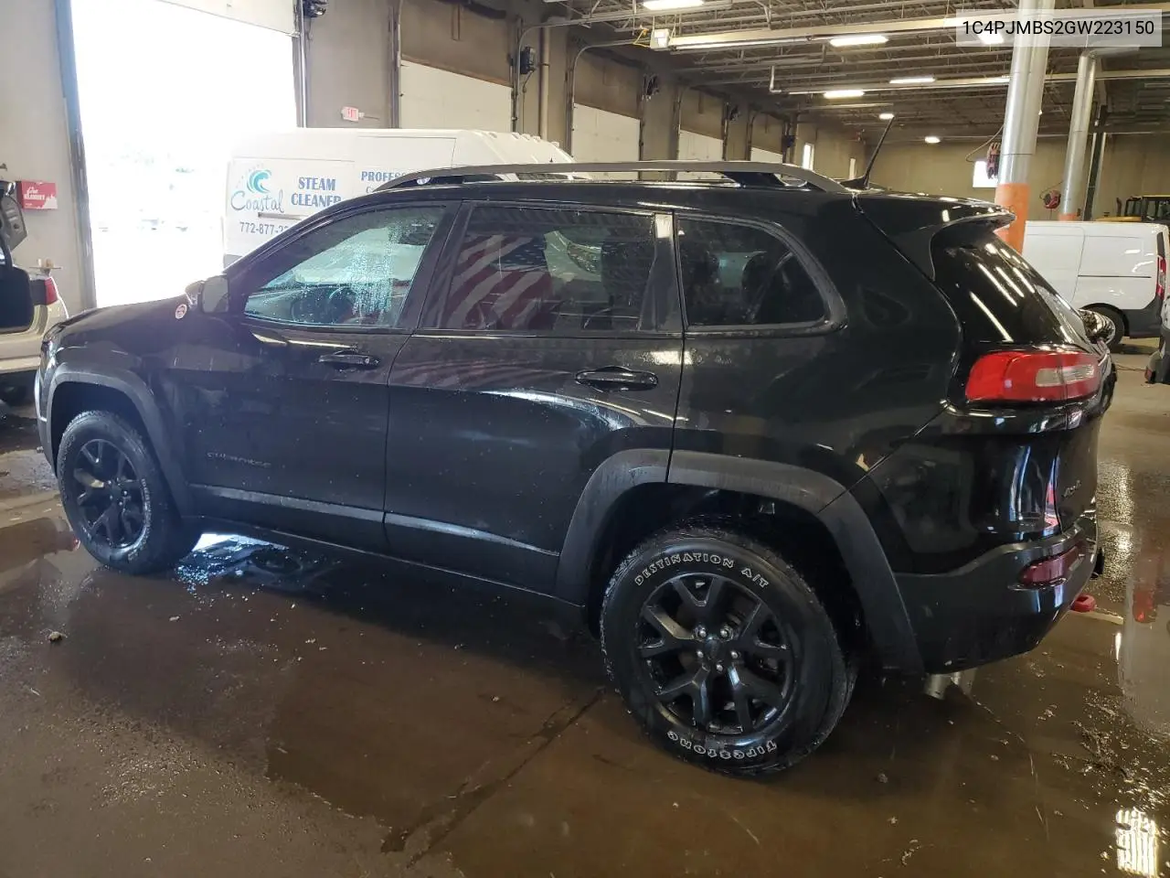 2016 Jeep Cherokee Trailhawk VIN: 1C4PJMBS2GW223150 Lot: 62900075