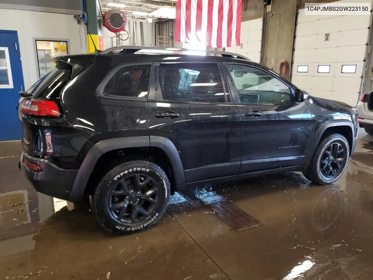 2016 Jeep Cherokee Trailhawk VIN: 1C4PJMBS2GW223150 Lot: 62900075